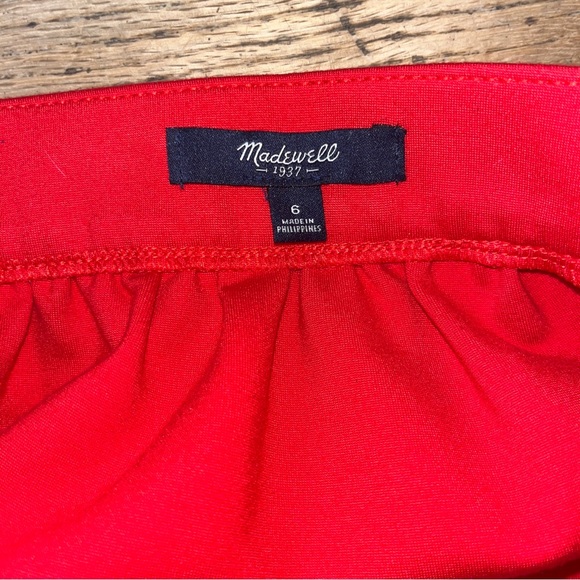 🌹MADEWELL MINISKIRT SZ 6 NWOT🌹 - Picture 3 of 4